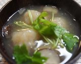 シンプルな味付で♪もっちりれんこん団子汁作り方7写真