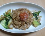 酒盗の醤油チャーハン作り方7写真