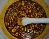 餅入り甘辛薬味鍋作り方2写真