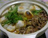 餅入り甘辛薬味鍋作り方11写真