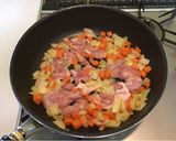 比較的簡単！鶏肉と大豆のカレー風味作り方5写真