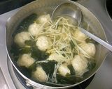 ❀高野豆腐入り鶏だんごの中華スープ❀作り方8写真