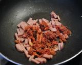 キムチポックンパップ(キムチ炒飯)作り方3写真