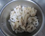 れんこんのマヨ酒盗和え作り方1写真