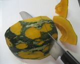 レンジで　かぼちゃの煮物　節約作り作り方3写真