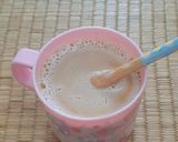 インスタントっぽい炒り豆（きなこ）スープ作り方3写真