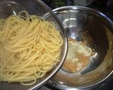 酒盗レシピ 和製アンチョビソースのパスタ作り方3写真