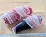 豚バラ肉の丸ごとナス巻き かば焼き風♪作り方1写真