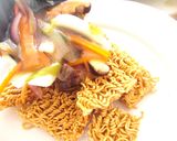 袋麺を使った野菜たっぷり餡かけ揚げ麺作り方12写真