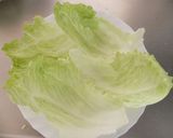 レタスボート☆de☆とろ～り肉みそ麺作り方2写真