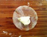 クリームサーモン大根クレープ作り方3写真