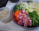 ふわふわ卵と野菜タップリ中華そば作り方1写真