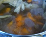 あっさり味の　もつ煮込み　～塩味ベース～作り方4写真