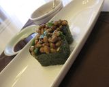 水戸納豆☆お手軽♪納豆軍艦巻きゴパン作り方3写真