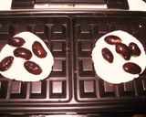 黒豆トッピングの✜白玉豆腐モッフル✜作り方2写真