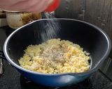 しらすとオクラの炒飯作り方4写真