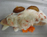 鮭のホイル焼き（酒盗と長いものタレ）作り方3写真