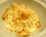 簡単あと1品♪　きのこのめんマヨ和え作り方4写真