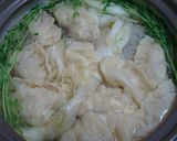 余った餅でチーズ餃子～お鍋と煮込んで～作り方3写真