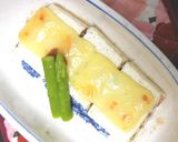焼き豆腐のチーズ焼き作り方3写真