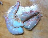 海老とチーズのお好み焼き作り方2写真