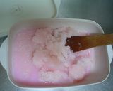 レンジで和菓子●もち米で道明寺粉　桜餅作り方9写真