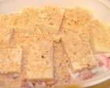 アメリカ　余ったお餅と蒲鉾で豆乳グラタン作り方1写真