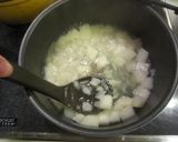 カブでとろ~り♪スープのような七草がゆ作り方4写真