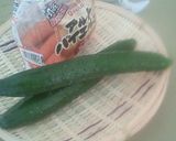 母直伝！胡瓜とウィンナー（お弁当に♪）作り方1写真