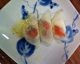 クリームサーモン大根クレープ作り方6写真