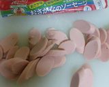 ポークケチャップ風ソーセージ♪作り方1写真