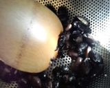 おせちの黒豆でおうち手作りあんこ♪♪作り方1写真