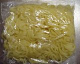 ヘルシー！小松菜入り焼きそば作り方1写真