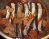 骨まで食べよう！イワシの生姜煮作り方3写真