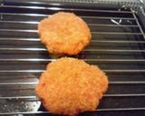 揚げずにオーブンで「メンチカツサンド」♪作り方7写真