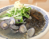 磯の香り☆しじみともずくのあっさり麺作り方9写真