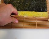ほうれんそうと卵の海苔巻き作り方4写真