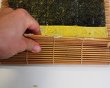 ほうれんそうと卵の海苔巻き作り方4写真