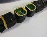 ほうれんそうと卵の海苔巻き作り方7写真