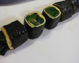 ほうれんそうと卵の海苔巻き作り方7写真