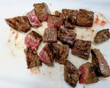 暑い日の夕飯!牛肉アスパラコーンステーキ作り方12写真