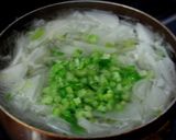 お手軽七草粥♪作り方1写真