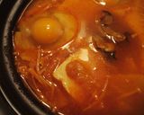 牡蛎のスンドゥブ風作り方10写真