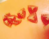 簡単＾＾トマトのスイーツ♡デザートサラダ作り方1写真