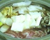 水菜使い切り♪豚肉と大根のはりはり鍋作り方3写真