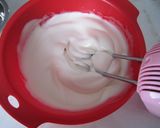 全卵で♪ふわふわマーブルシフォンケーキ作り方5写真