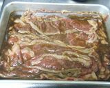 簡単☆肉巻おにぎり作り方1写真