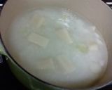 お餅入り七草粥（*^^*）♪作り方7写真