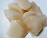 さっぱり♪帆立とアボカドのわさび酢和え 作り方1写真