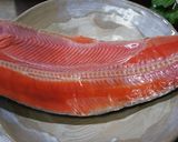 エコレシピ♪鮭の中骨で、鮭の中骨缶もどき作り方1写真